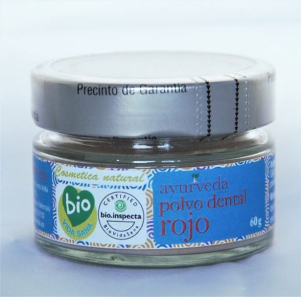 Pó Dentário Vermelho 60 gr - AYURVEDA