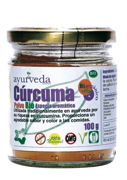 Cúrcuma (Açafrão Hindi) 100 gr - AYURVEDA