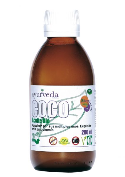 Aceite de Coco Puro 200 ml - AYURVEDA