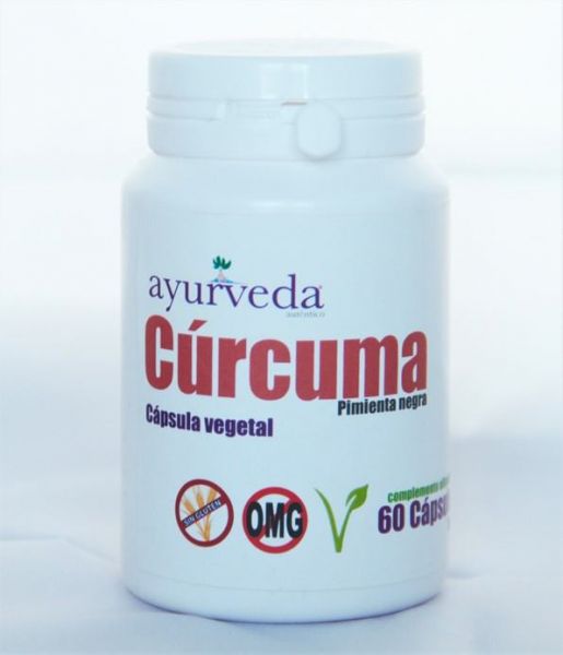 Curcumin mit Pfeffer 60 Kapseln - AYURVEDA