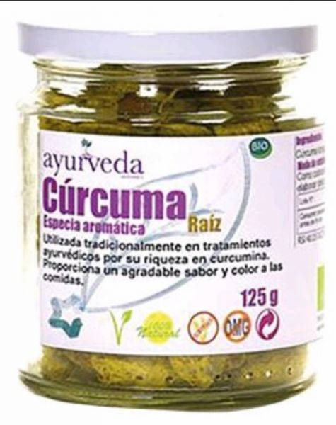 Cúrcuma Arrel Ecològic 125 gr - AYURVEDA