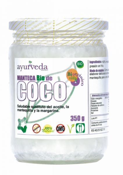 Beurre de Coco 350 gr - AYURVEDA