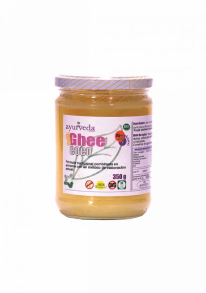 Ghee à l'Huile de Coco Bio 350 gr - AYURVEDA