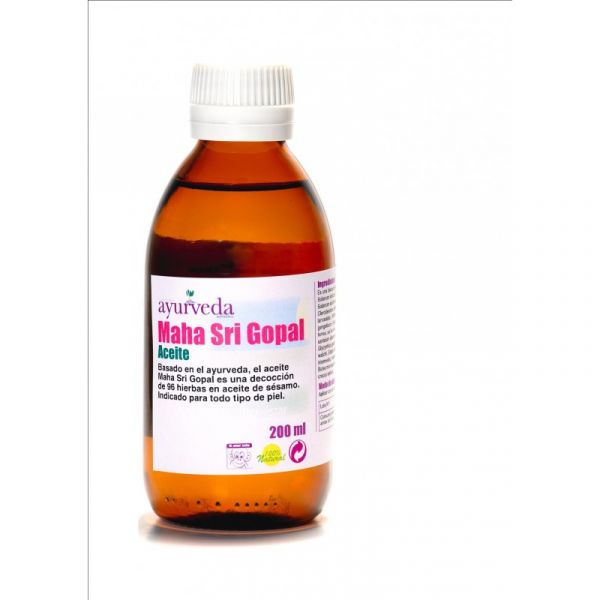 Aceite Masaje Maha Sri Gopal 200 ml - AYURVEDA