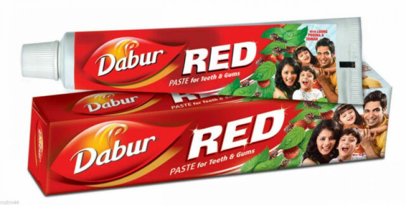 Red Toothpaste with Thorny Ash 100 gr - AYURVEDA