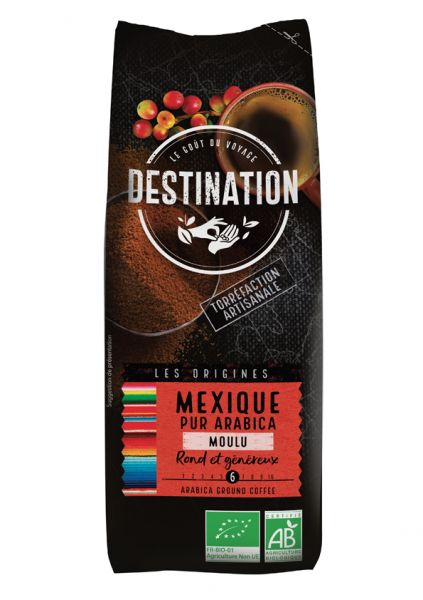 Café Moulu Mexique 100% Arabica 250g Bio