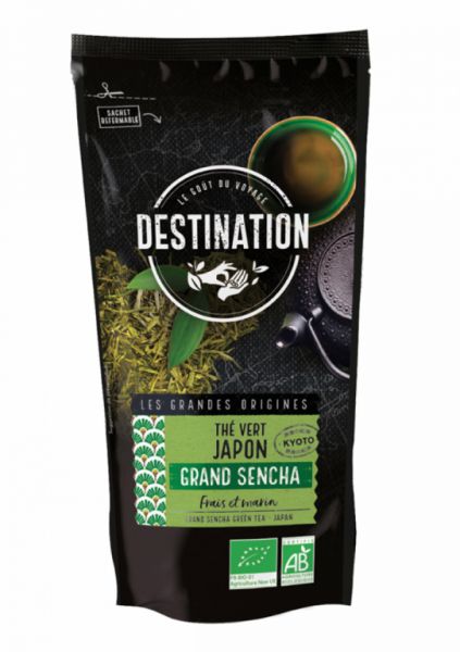 Chá Verde Sencha Japão 80g Bio - DESTINATION