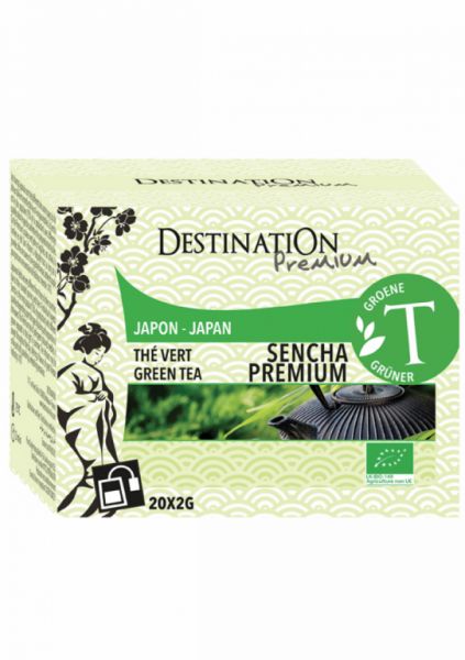 Sencha Chá Verde Japão Bio 20 Filtros X 2 gr