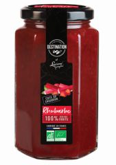 Acheter DESTINATION CONFITURE DE RUIBARB BIO 300 gr Par 5,43€