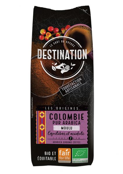 Café Moído Colômbia 100% Arábica 250g Bio