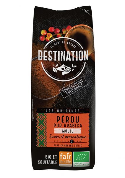 Ground Coffee Peru 100% Arabica 250g - DESTINATION