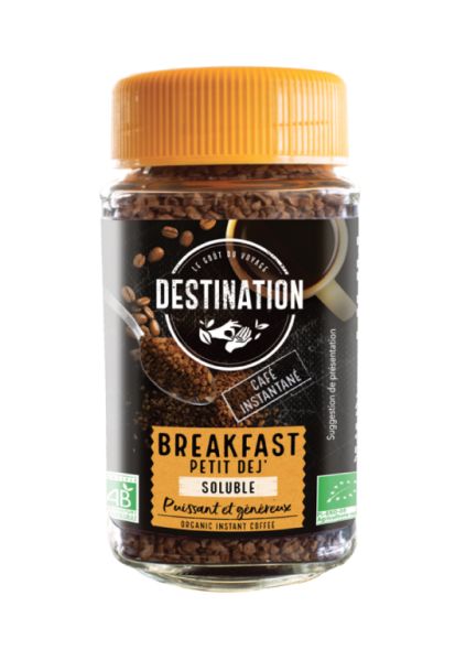 Café Soluble Desayuno Bio 100 g - DESTINATION