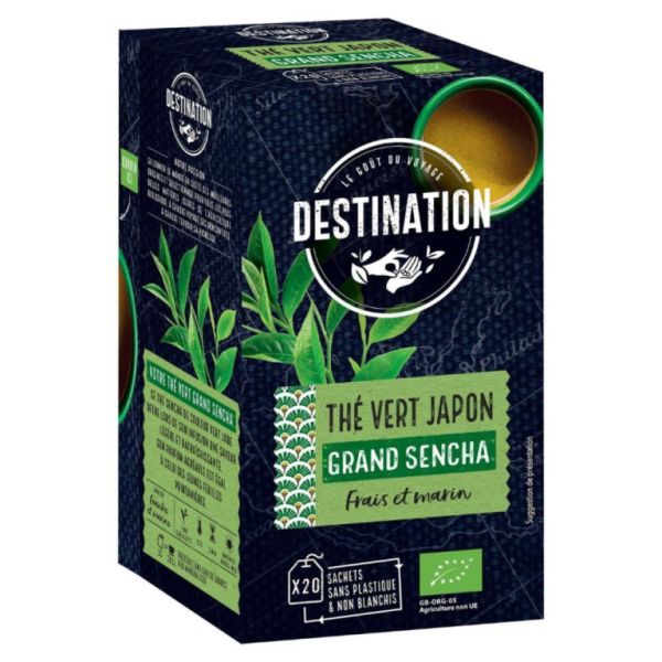 Sencha Green Tea Japan Bio Buste 20 buste