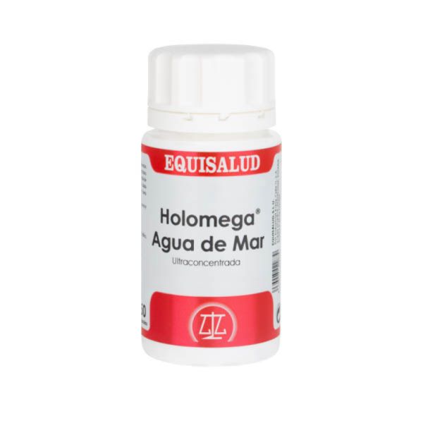 Holomega Agua de Mar Ultraconcentrada 50 Cápsulas