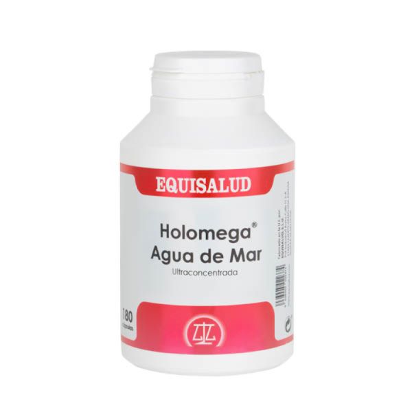 Holomega Agua de Mar Ultraconcentrada 180 Cápsulas