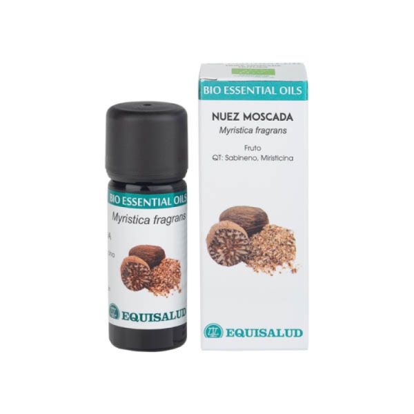 Organic Nutmeg Essential Oil 10 ml - EQUISALUD