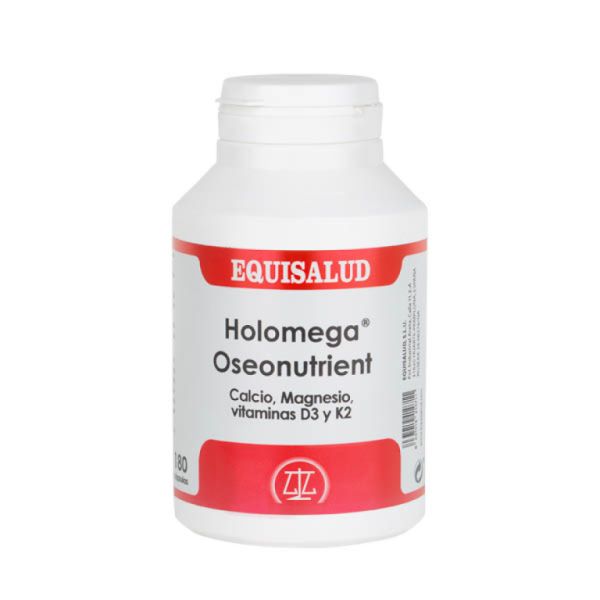 Holomega Oséonutriment Calcium, Magnésium, Vitamine D3 et K2 180 Gélules