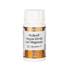 köpa EQUISALUD Holovit Vegan D3 K2 med Magnesium 50 kapslar Förbi 33,15€