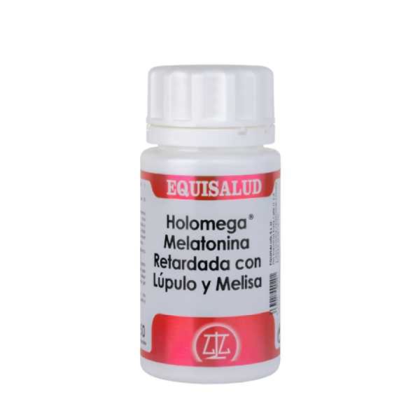 Holomega Melatonin Retard mit Hopfen und Zitronenmelisse 50 Kapseln