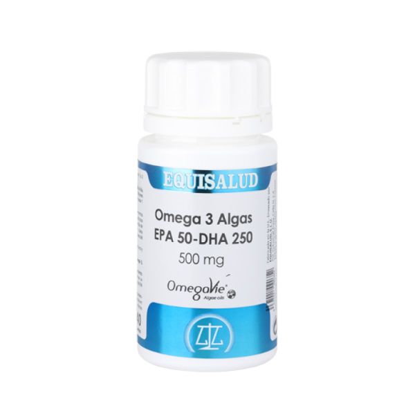 Omega 3 Algae EPA50-DHA250 500mg - EQUISALUD