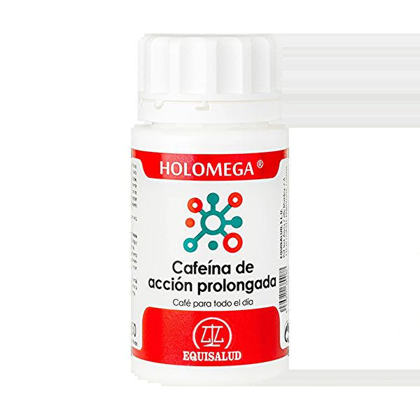 Holomega Cafeïna d'Acció Prolongada 50 Càpsules