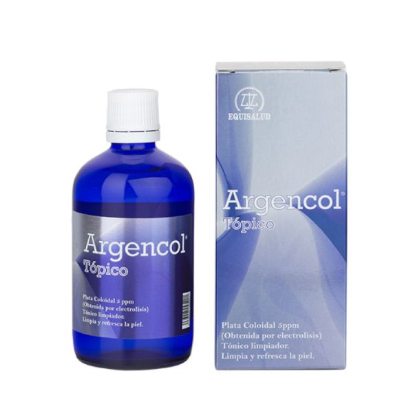 Argencol colloïdaal zilver 100 ml 5PPM (lokaal gebruik)