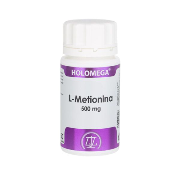 Holomega L-Méthionine 600 mg 50 Gélules