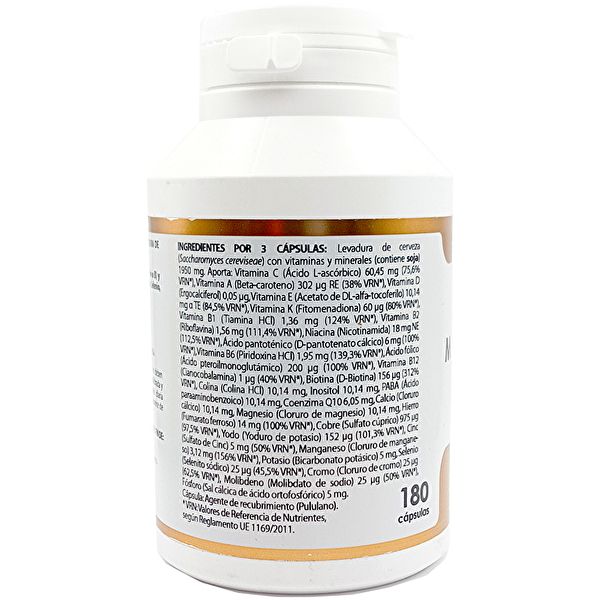 Holovit Bio-Multivitamin 180 Kapseln - EQUISALUD Img 3