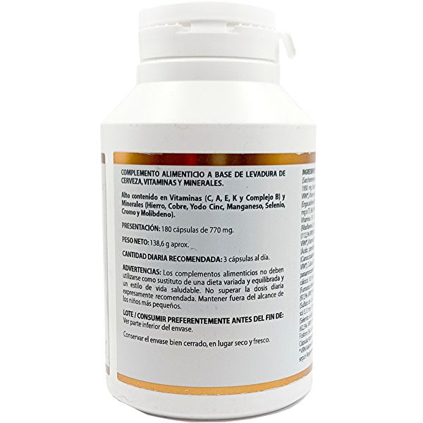 Holovit Bio-Multivitamin 180 Kapseln - EQUISALUD Img 4