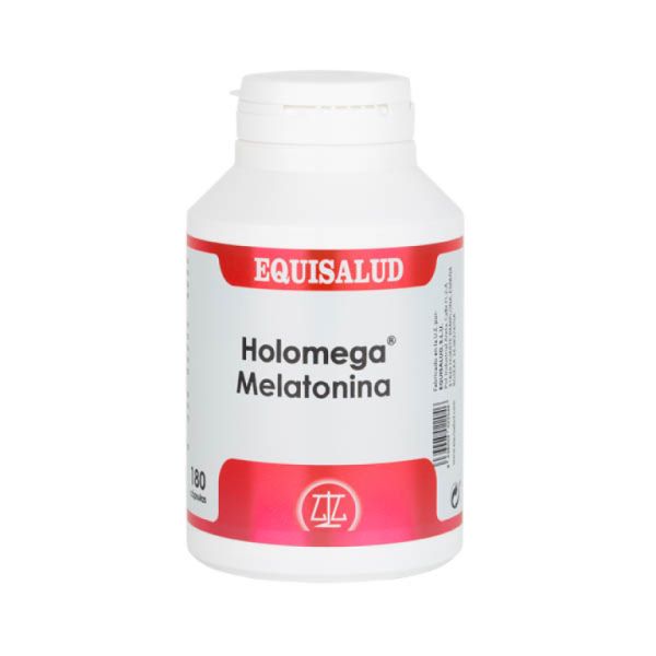 Holomega Melatonin 180 Capsules - EQUISALUD