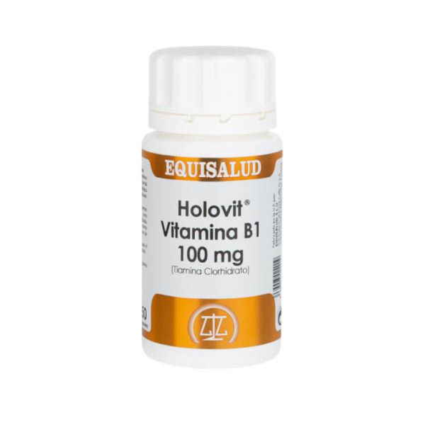 Holovit Vitamin B1 100 mg 50 Capsules - EQUISALUD