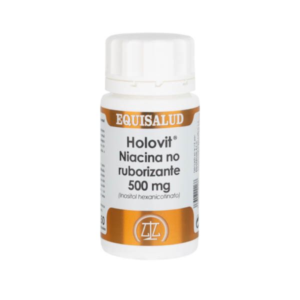 Holovit Niacin non-blushing 500 mg 50 Capsules