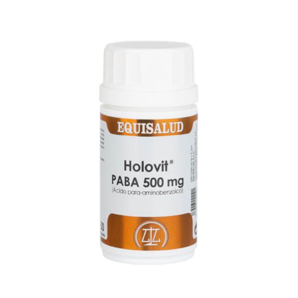 Holovit Paba 500 mg 50 Cápsulas - EQUISALUD