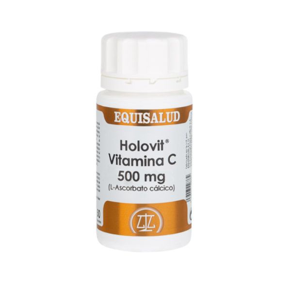 Holovit Vitamin C 500 mg 50 Capsules - EQUISALUD