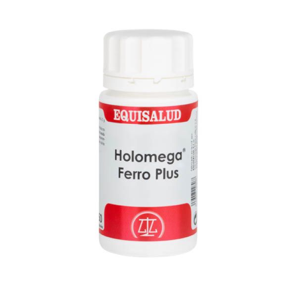 Holomega Ferro Plus 50 Cápsulas - EQUISALUD