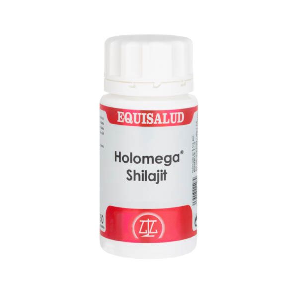 Holomega Shilajit 50 Cápsulas - EQUISALUD