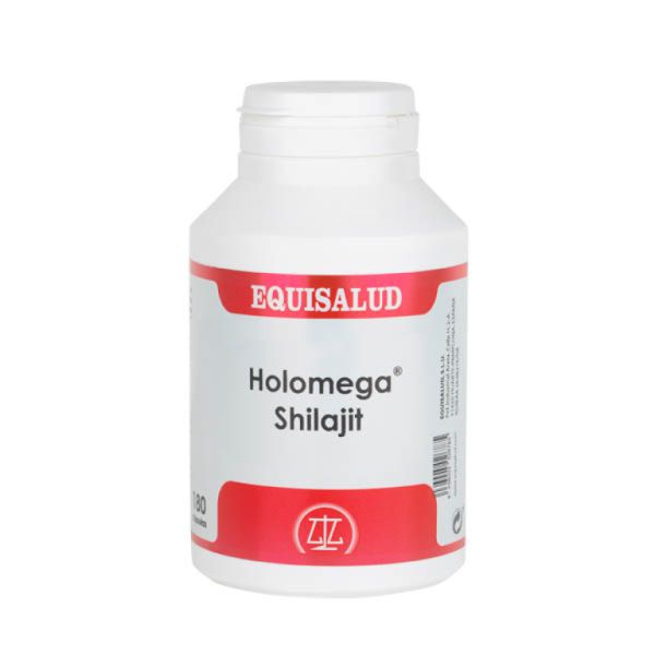 Holomega Shilajit 180 Cápsulas - EQUISALUD