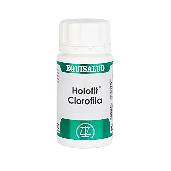 Holofit Chlorofyl 50 capsules. Voor lever en spijsverteringsstelsel