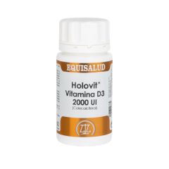 Acheter EQUISALUD Holovit Vitamine D3 2 000 UI (Cholécalciférol) 50 Gélules Par 15,77€