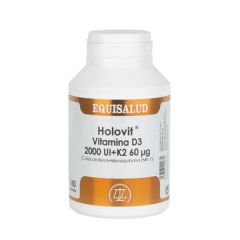 köpa EQUISALUD Holovit Vitamin D3 2 000 IE K2 60 ug 180 kapslar Förbi 70,66€