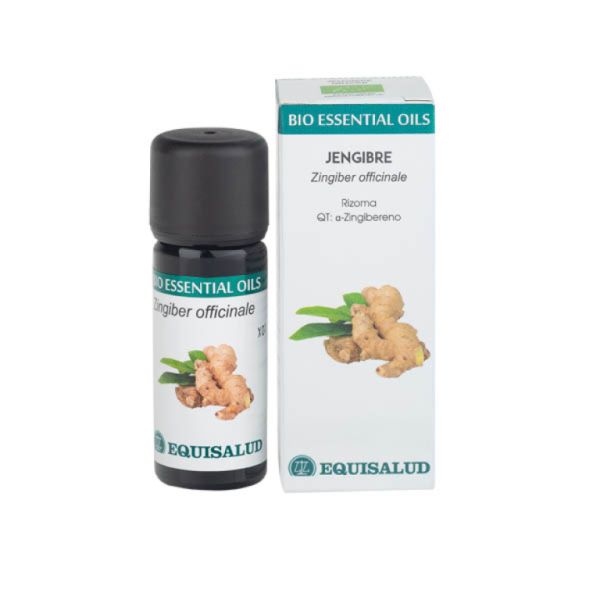 Organic Ginger Essential Oil 10 ml - EQUISALUD