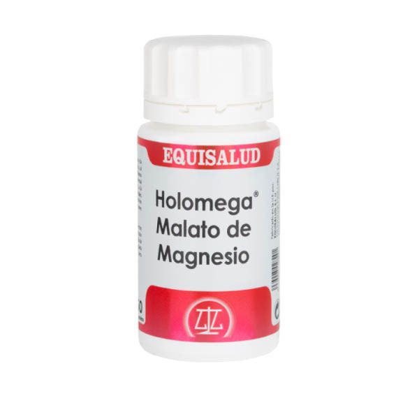 Holomega Magnésio Malato 50 Cápsulas - EQUISALUD