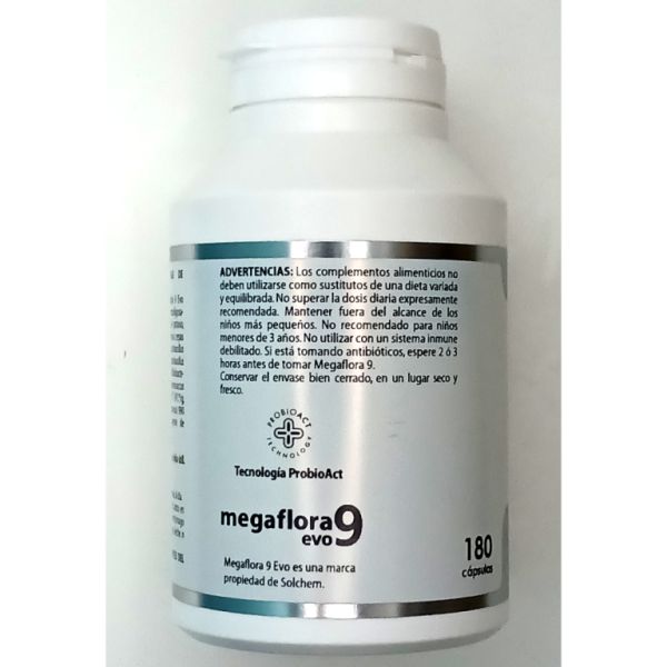 Microbiota Megaflora 9 180 Cápsulas - EQUISALUD Img 3