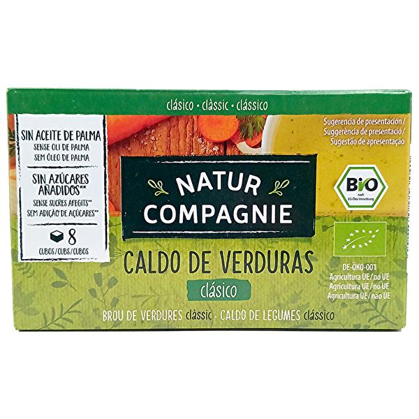 Bouillon de Légumes Bio en Comprimés 88 g