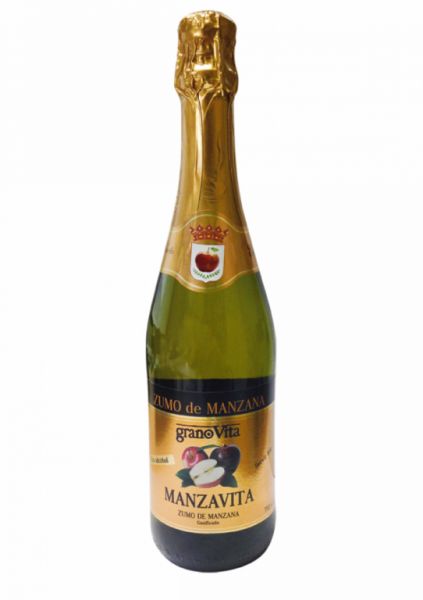 Manzavita Bruisend Appelsap 750 ml - GRANOVITA