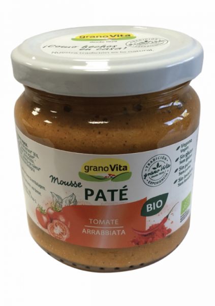 Patè Di Mousse Di Pomodoro Arrabiata Biologico 175 g