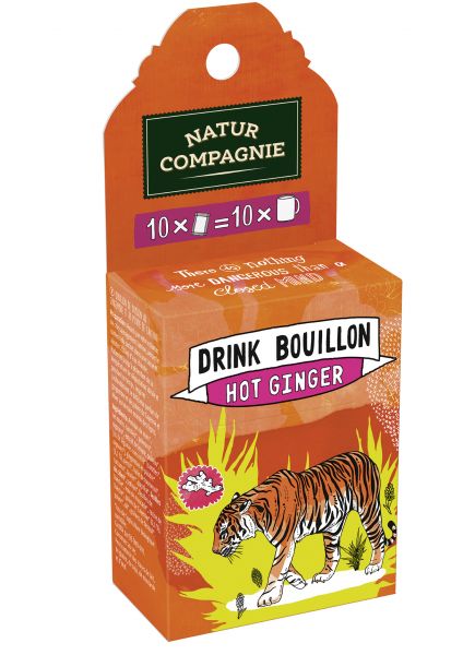 Boisson Bouillon Chaud Gingembre Bio 50 g