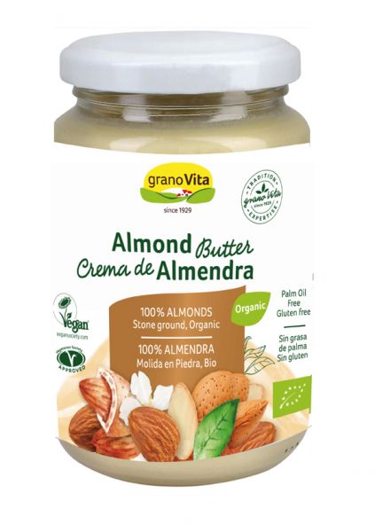 Creme de Amêndoa Orgânico 350 g - GRANOVITA