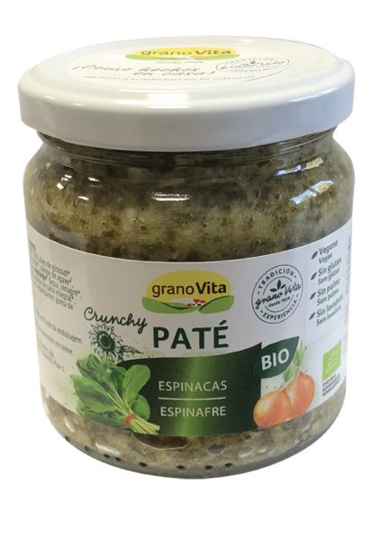 Bio-Spinat-Knusperpastete 175 g - GRANOVITA