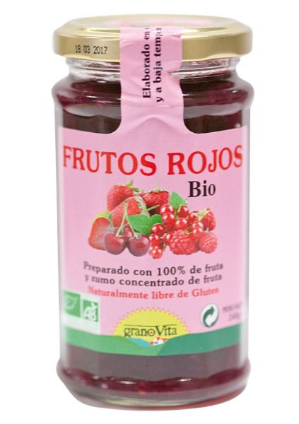 Biologische Rode Fruitjam 240 g - GRANOVITA